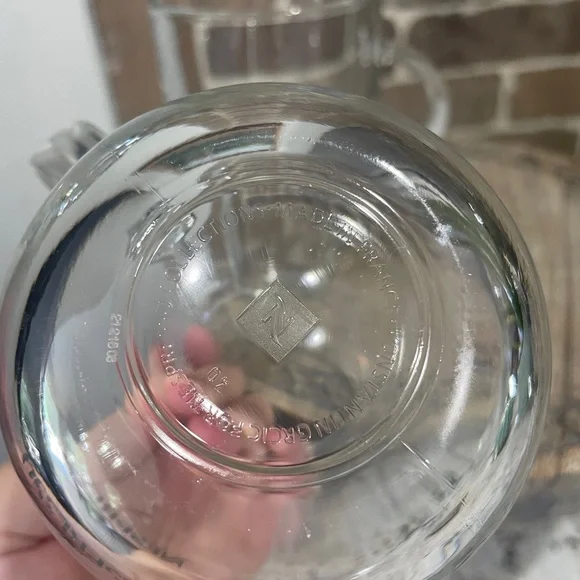 Nespresso Vertuo Glass Coffee Latte Mugs Cups Konstantin Grcic France Set of 2 - Picture 4 of 4